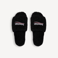 Plush Fur Slide Sandals