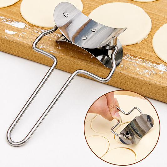 Stainless Steel Dumpling Cutter & Dough Press, Ravioli Cutter, Empanada Press Mold, Kitchen Tool