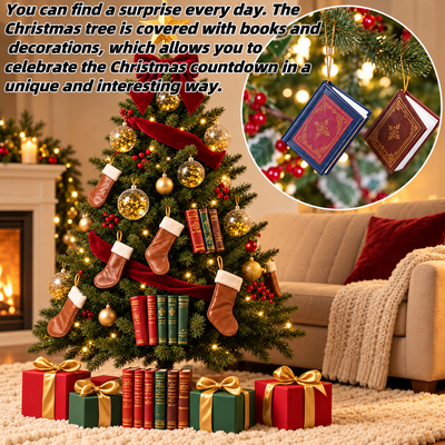 2026 Mini Book Ornament Advent Calendars