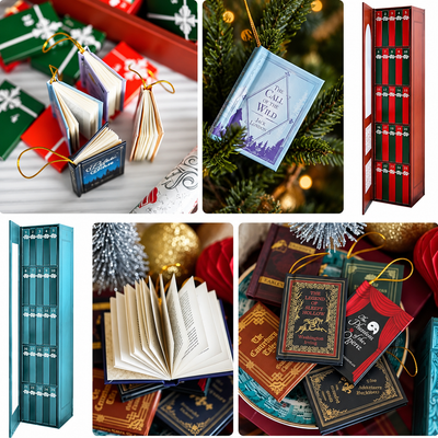 2026 Mini Book Ornament Advent Calendars