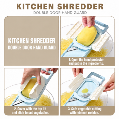 2 in 1 Multi-Function Handheld Slicer and Shredder