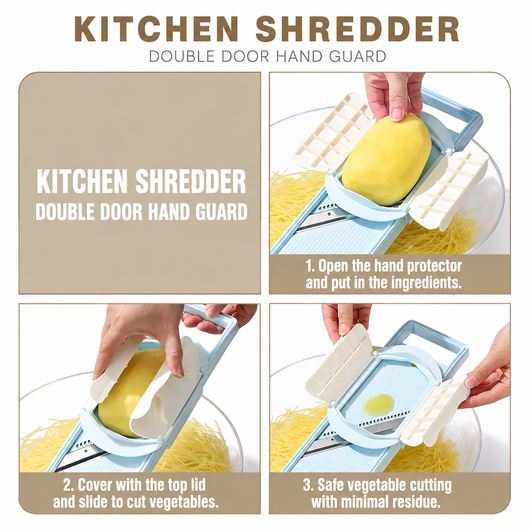 2 in 1 Multi-Function Handheld Slicer and Shredder