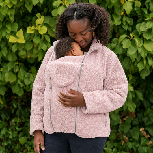 Mama Kangaroo, Newborn Baby Carrier Fleece Jacket
