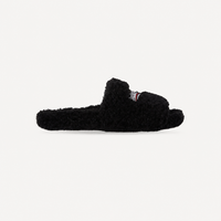 Plush Fur Slide Sandals