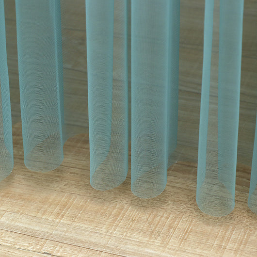 Elegant Sheer Floral Doorway Curtain with Tassel Trim