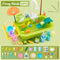 Kids Kitchen Sink Set with Running Water
