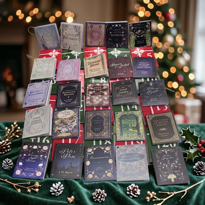 2026 Mini Book Ornament Advent Calendars