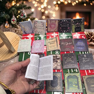 2026 Mini Book Ornament Advent Calendars